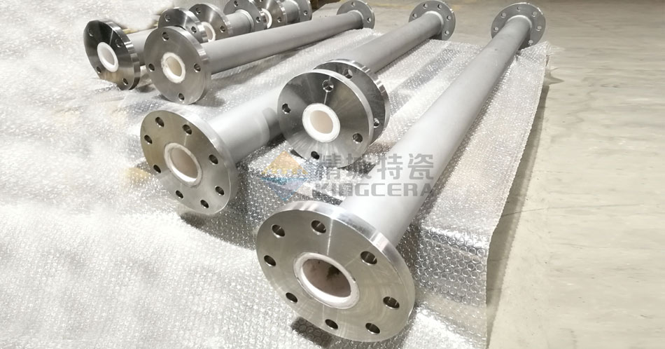 氧化鋁耐磨陶瓷復合管